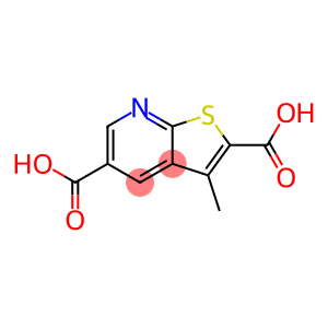 3-methylthieno[2,3-b]pyridine-2,5-dicarboxylic acid