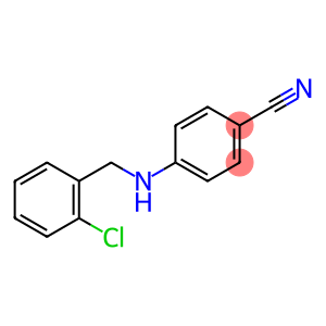 Benzonitrile, 4-[[(2-chlorophenyl)methyl]amino]-
