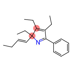 2-((E)-BUT-1-ENYL)-2,3,4-TRIETHYL-5-PHENYL-2H-PYRROLE