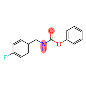 Carbamic acid, N-[(4-fluorophenyl)methyl]-, phenyl ester