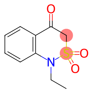 1-Ethyl-1H-2,1-benzothiazin-4(3H)-one 2,2-dioxide