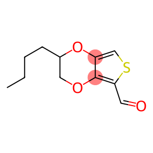 Thieno[3,4-b]-1,4-dioxin-5-carboxaldehyde,  2-butyl-2,3-dihydro-