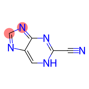 1H-Purine-2-carbonitrile (9CI)