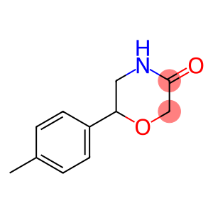 6-p-Tolyl-morpholin-3-one