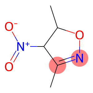 Isoxazole,  4,5-dihydro-3,5-dimethyl-4-nitro-