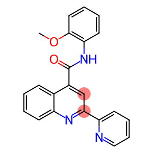 N-(2-methoxyphenyl)-2-(pyridin-2-yl)quinoline-4-carboxamide