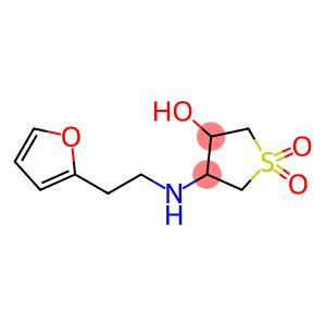 4-{[2-(2-furyl)ethyl]amino}tetrahydro-3-thiophenol 1,1-dioxide