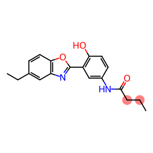 Butanamide, N-[3-(5-ethyl-2-benzoxazolyl)-4-hydroxyphenyl]-