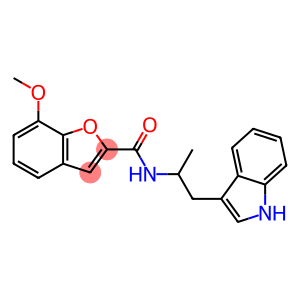 N-[1-(1H-indol-3-yl)propan-2-yl]-7-methoxy-1-benzofuran-2-carboxamide