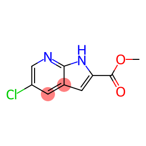 Methyl 5-chloro-1H-pyrrolo[2,3-b]pyridine-2- carbo×ylate