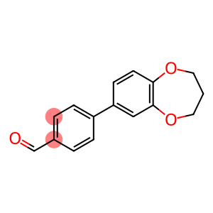 4-(3,4-dihydro-2H-1,5-benzodioxepin-7-yl)benzenecarbaldehyde