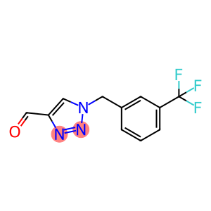 1H-1,2,3-Triazole-4-carboxaldehyde, 1-[[3-(trifluoromethyl)phenyl]methyl]-