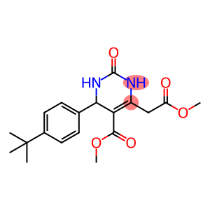 Methyl 4-[4-(tert-butyl)phenyl]-6-(2-methoxy-2-oxoethyl)-2-oxo-1,2,3,4-tetrahydro-5-pyrimidinecarbox