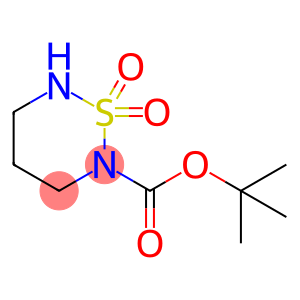 叔丁基 1,2,6-噻二嗪烷-2-羧酸盐 1,1-二氧化物