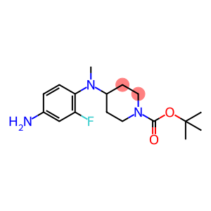 tert-Butyl 4-[(4-amino-2-fluorophenyl)(methyl)amino]piperidine-1-carboxylate