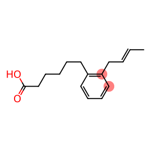 2-(2-Butenyl)benzenehexanoic acid