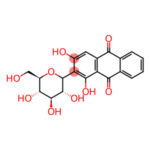 2-D-Glucopyranosyl-1,3-dihydroxy-9,10-anthracenedione