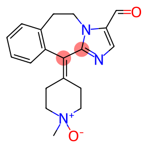 4-(3-formyl-5H-benzo[d]imidazo[1,2-a]azepin-11(6H)-ylidene)-1-methylpiperidine 1-oxide