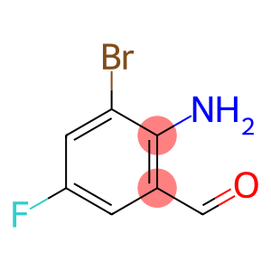 Benzaldehyde, 2-amino-3-bromo-5-fluoro-