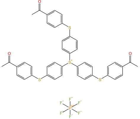Tris{4-[(4-acetylphenyl)sulfanyl]phenyl}sulfonium hexafluorophosphate