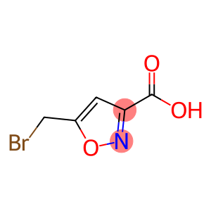 5-(broMoMethyl)isoxazole-3-carboxylic acid