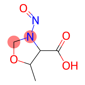 4-Oxazolidinecarboxylicacid,5-methyl-3-nitroso-(9CI)