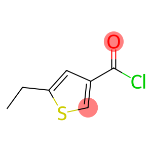 3-Thiophenecarbonyl chloride, 5-ethyl- (9CI)