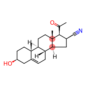 3β-Hydroxy-20-oxopregn-5-ene-16β-carbonitrile