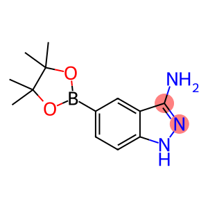 5-(4,4,5,5-四甲基-1,3,2-二氧杂环戊硼烷-2-基)-1H-吲唑-3-胺