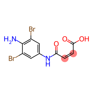 2-Butenoic acid, 4-[(4-amino-3,5-dibromophenyl)amino]-4-oxo-, (Z)- (9CI)