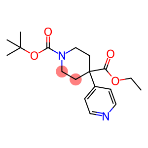 1-tert-Butyl 4-ethyl 4-(pyridin-4-yl)piperidine-1,4-dicarboxylate