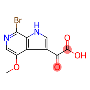 2-(7-bromo-4-methoxy-1H-pyrrolo[2,3-c]pyridin-3-yl)-2-oxoacetic acid