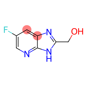 3H-Imidazo[4,5-b]pyridine-2-methanol,  6-fluoro-