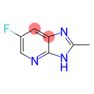 3H-Imidazo[4,5-b]pyridine,  6-fluoro-2-methyl-