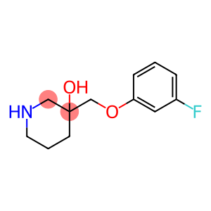 3-[(3-fluorophenoxy)methyl]piperidin-3-ol