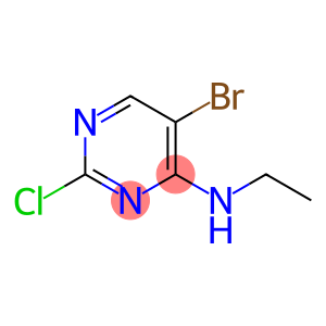 4-Pyrimidinamine, 5-bromo-2-chloro-N-ethyl-