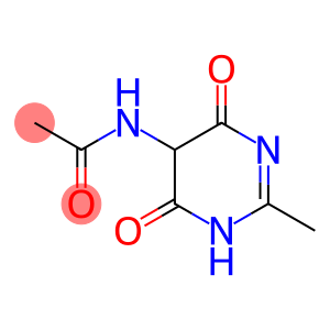 Acetamide,  N-(1,4,5,6-tetrahydro-2-methyl-4,6-dioxo-5-pyrimidinyl)-