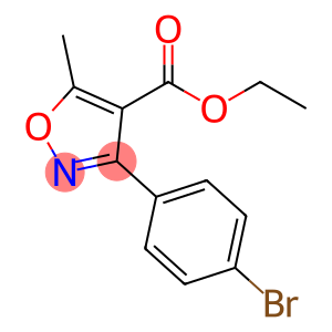 3-(4-溴苯基)-5-甲基-4-异噁唑羧酸乙酯