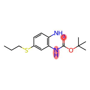 tert-butyl N-(2-amino-5-propylsulfanylphenyl)carbamate