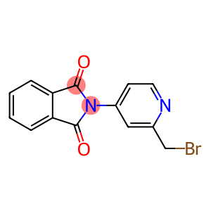 2-[2-(bromomethyl)pyridin-4-yl]isoindole-1,3-dione