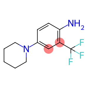 4-piperidin-1-yl-2-(trifluoromethyl)aniline