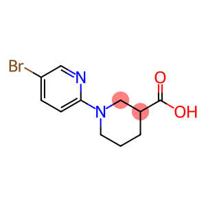 1-(5-溴吡啶-2-基)哌啶-3-羧酸