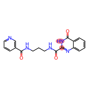 4-hydroxy-N-{3-[(pyridin-3-ylcarbonyl)amino]propyl}quinazoline-2-carboxamide