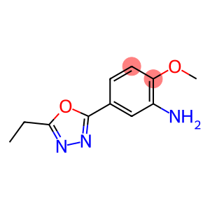 5-(5-ETHYL-1,3,4-OXADIAZOL-2-YL)-2-METHOXYANILINE