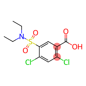 2,4-二氯-5-(二乙基氨磺酰基)苯甲酸