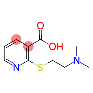 2-(2-二甲基氨基乙基硫基)吡啶-3-羧酸