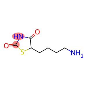 5-(4-aminobutyl)-1,3-thiazolidine-2,4-dione