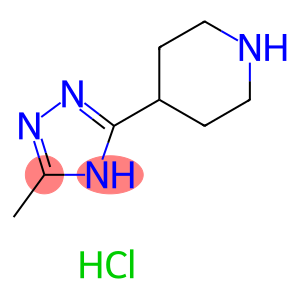 4-(5-methyl-1H-1,2,4-triazol-3-yl)piperidine hydrochloride