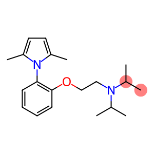 2-Propanamine, N-[2-[2-(2,5-dimethyl-1H-pyrrol-1-yl)phenoxy]ethyl]-N-(1-methylethyl)-