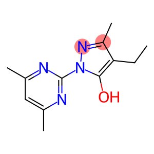 1-(4,6-Dimethylpyrimidin-2-yl)-4-ethyl-3-methyl-1H-pyrazol-5-ol